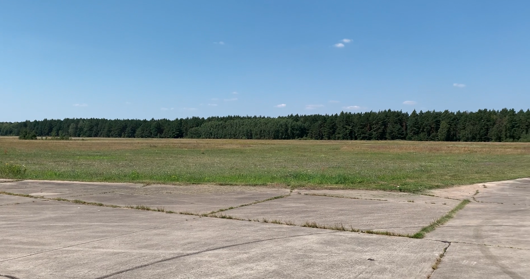 The Piła airport. 2011