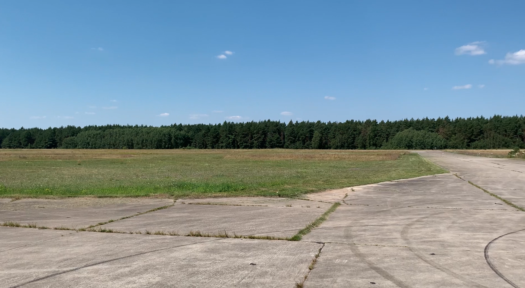 The Piła airport. 2012