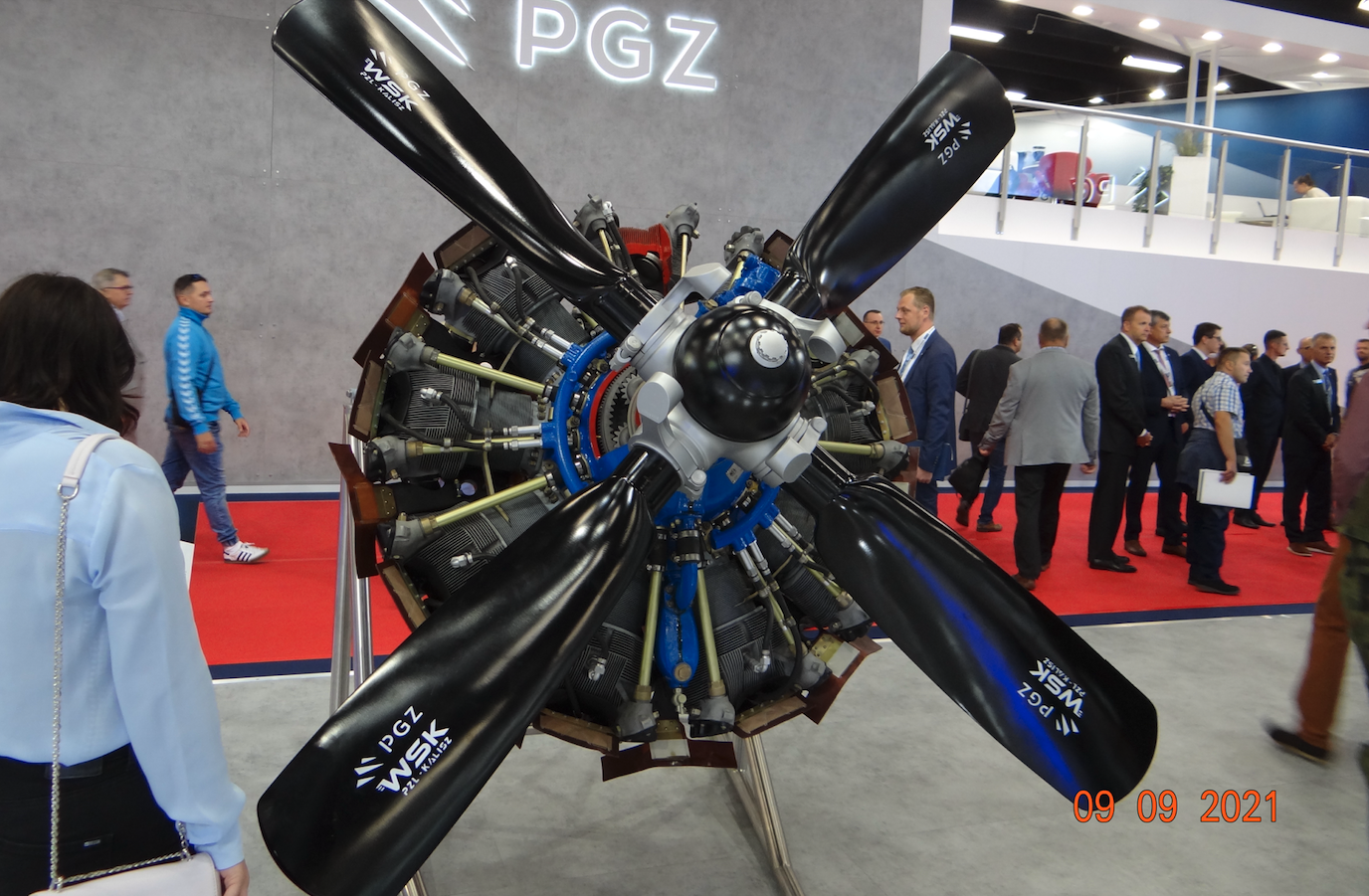 PZL Kalisz ASz-62 IR aircraft engine. 2025.