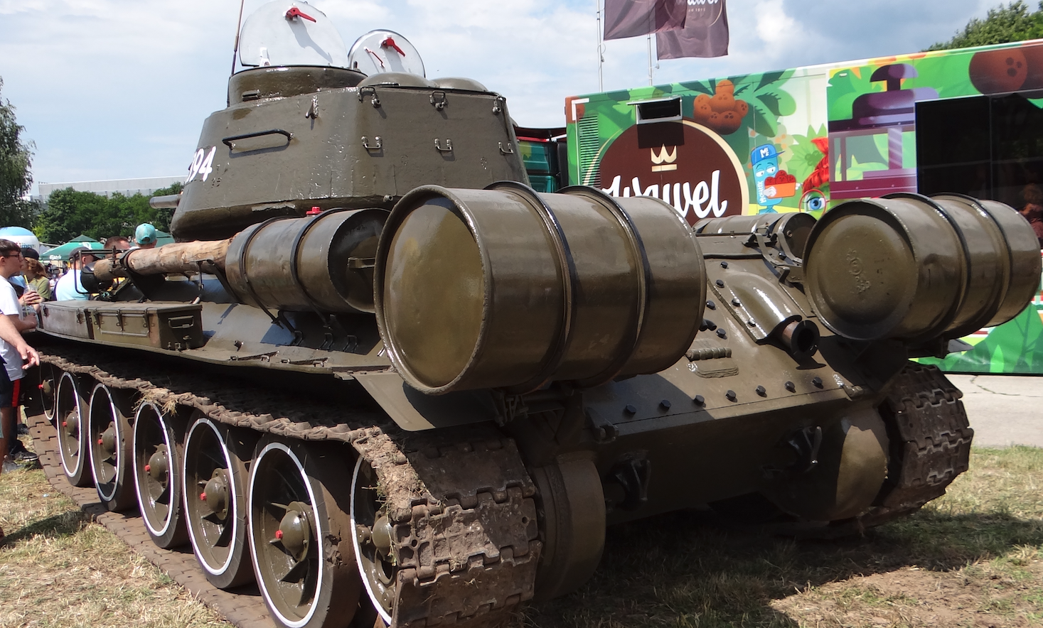 Skansen Bojowy 1. Armii Wojska Polskiego w Zdbicach obok Wałcza. 2025r.