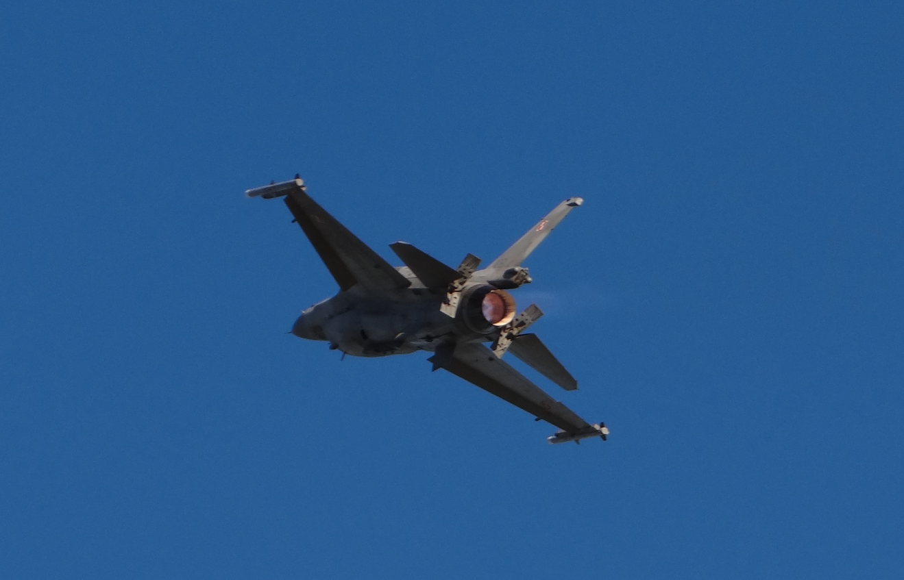 Lockheed Martin F-16 C Block 52+ Jastrząb. Katastrofa. 2025r.