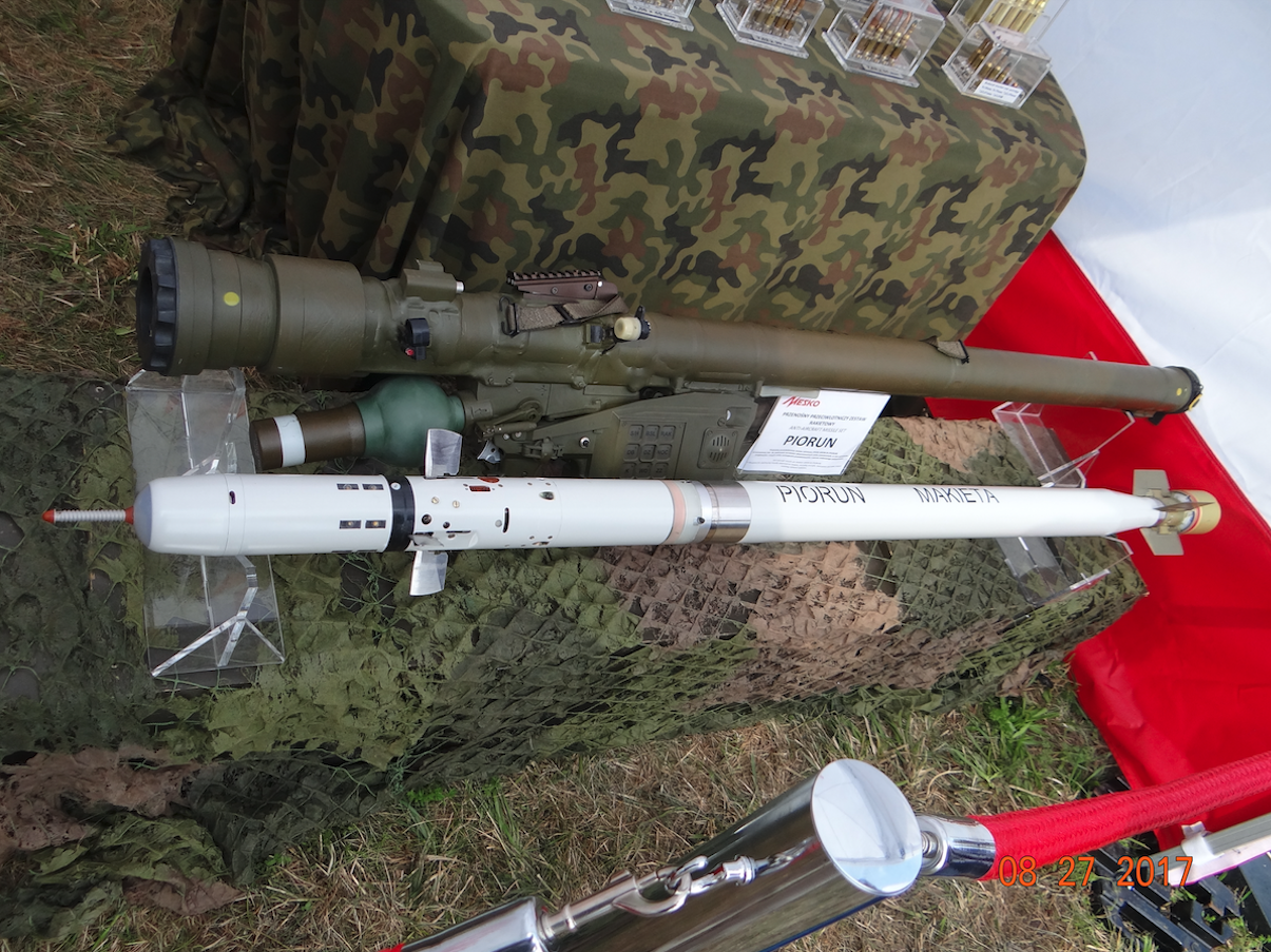 PPZR Piorun anti-aircraft missile.