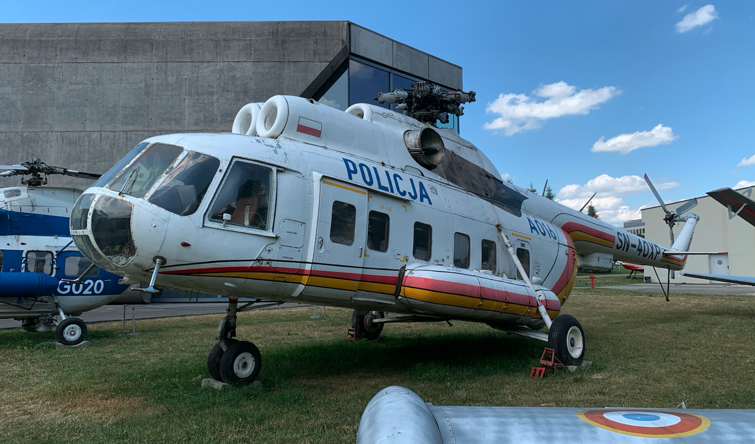Mi-8 S helicopter registration SN-40XP, A016, Serial No. 10635. 2025.