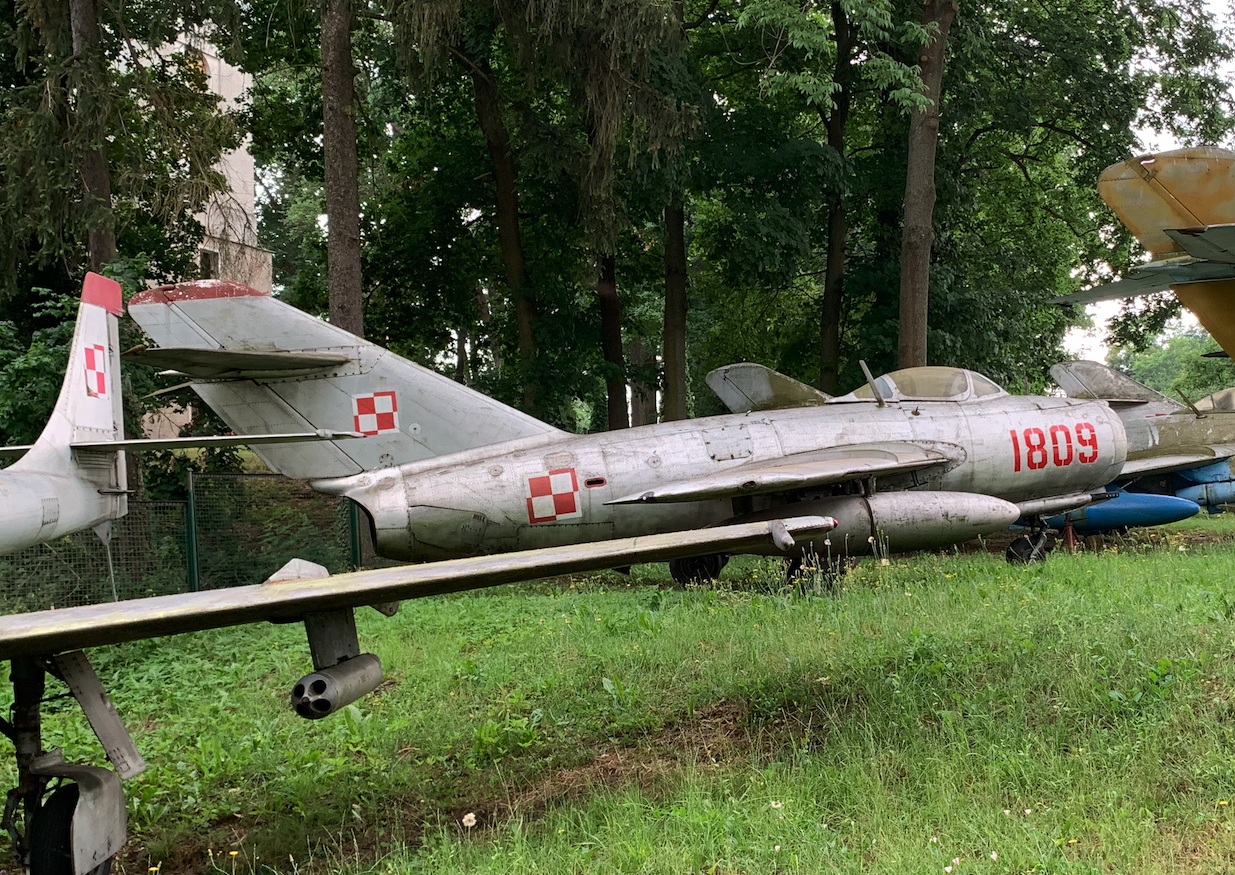 45th Fighter, Fighter-Attack, and Combat Training Regiment in Babimost. 1956-1992.